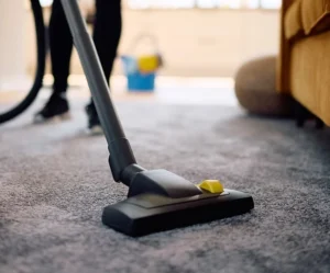 Uniformed, vetted and insured housekeeper from Cleaning RHS using eco-friendly products.