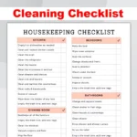 2026 professional house cleaning checklist comparing standard maintenance vs deep clean in Gibraltar.