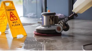 High-footfall retail and shop floor maintenance and shop cleaning services in Gibraltar by Rock Home Solutions.