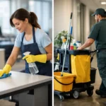 Office Cleaning Versus Janitorial Services